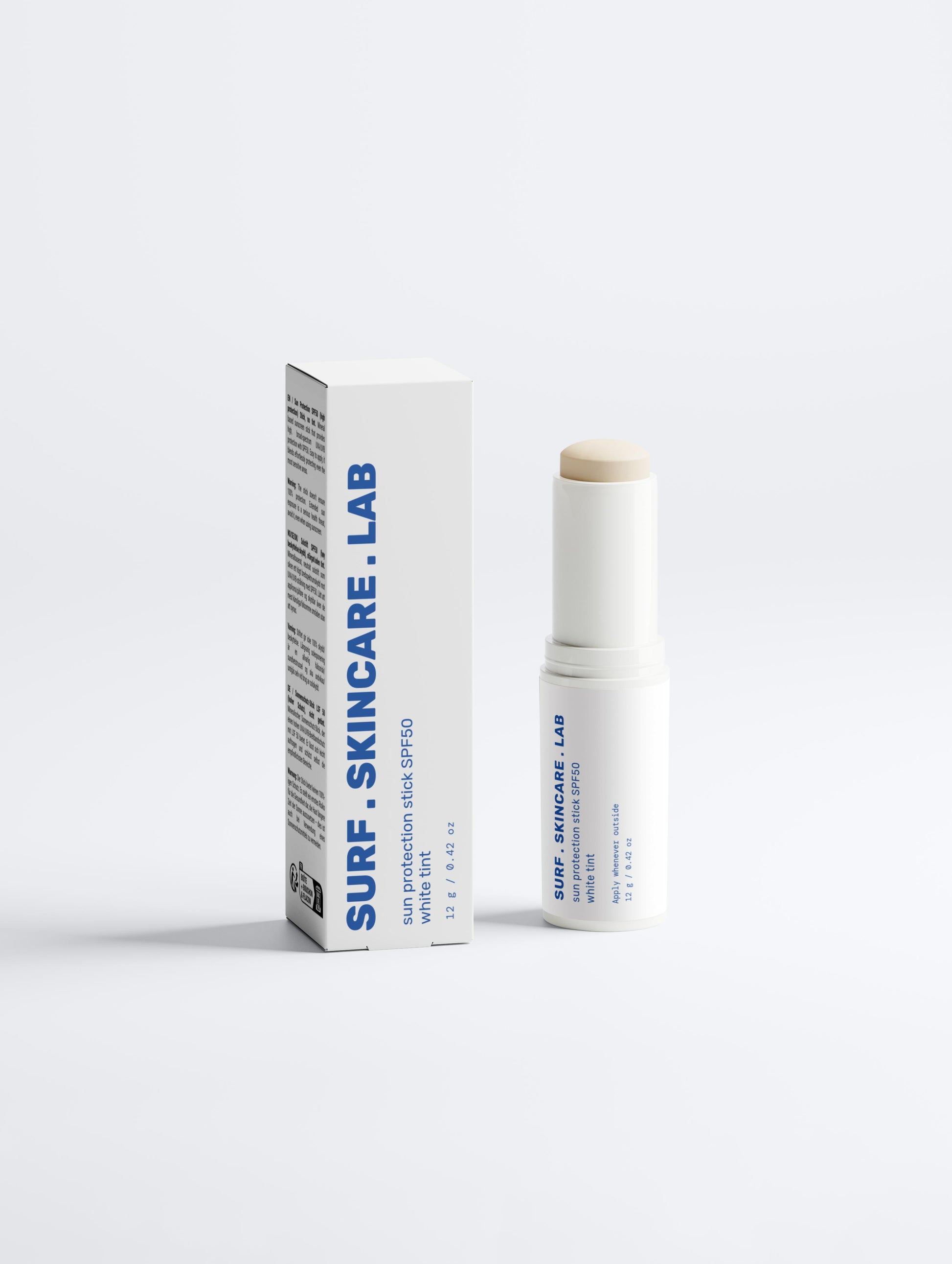 SPF 50 Mineral Sunscreen Stick, WHITE TINT